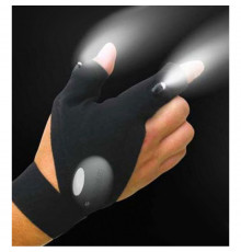 Рукавичка із вбудованим LED ліхтариком Glove Light для риболовлі та ремонту