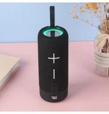Bluetooth-колонка з RGB ПІДСВІЧУВАННЯМ, speakerphone, радіо, black