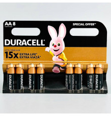 Батарейка DURACELL AA. пальчикова (8шт.)