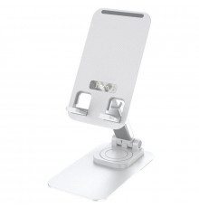 Тримач для телефона HOCO Ivey folding rotatable desktop holder White ( )