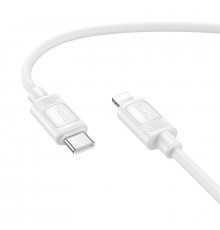 Кабель HOCO Benefit silicone charging data cable iP White ( )