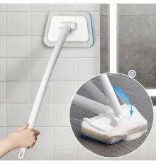 Щітка для прибирання підлоги та кутів Glass Eraser, трапецієподібна з довгою ручкою
