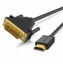 Перехідник UGREEN HDMI to DVI Cable Male to Male Black ( )