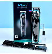 Машинка для стрижки VGR Professional (з насадками + Тример та бритва)