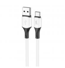 Кабель Wibrand Mamba Type-C silicone charging data cable White (WI. )