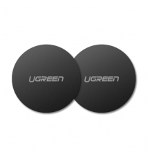 Пластина для магнітного тримача UGREEN Rounded Metal Plate for Magnetic Phone Stand 2 Pack (Black) ( )