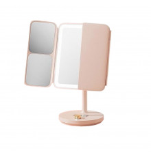 Дзеркало для макіяжу Xiaomi JordanLED table folding cosmetic mirror Pink ( )