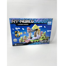 Дитячий конструктор у стилі Майнкрафт My World, елементів