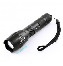 Ліхтар Police, 1х18650/3хААА, ЗП USB, zoom, Box