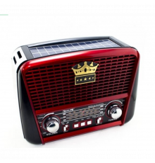 Портативний радіоприймач Golon із сонячною панеллю, Bluetooth та AM/FM/SW