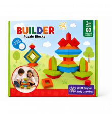 Конструктор дитячий Builder Puzzle Blocks, деталей (36 шт)