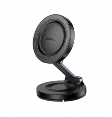 Автотримач для телефона HOCO Show folding ring magnetic car holder (dashboard) Black Metal Gray ( )