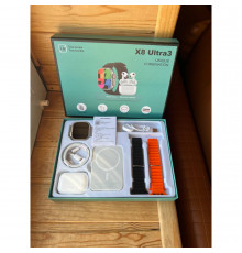 Смарт-годинник Watch Set з бездротовою зарядкою та ремінцями, розумний наручний годинник