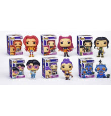Набір ігрових колекційних фігурок K-Pop Demon Hunters у стилі Funko POP