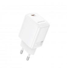 Мережевий зарядний пристрій BOROFONE Fuente single port charger (EU) White ( )