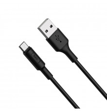 Кабель HOCO USB to Micro,, PVC, PVC connectors, Black ( )