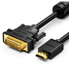 Кабель UGREEN HDMI to DVI Cable (Black) ( ) ( )
