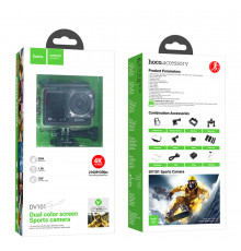 Екшн-камера Hoco dual color screen sports