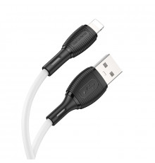 Кабель BOROFONE Advantage silicone charging data cable for iP White ( )