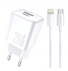 Мережевий зарядний пристрій з кабелем A+C Lightning kit ( )