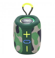 Bluetooth-колонка з RGB ПІДСВІЧУВАННЯМ, speakerphone, радіо, camouflage