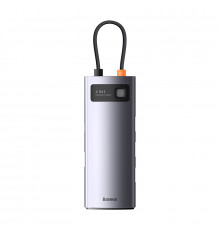 USB-хаб Baseus Metal Gleam Series Multifunctional Type-C HUB Docking Station Gray（Type-C to. ） ( )