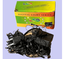 4479-код 2025 Черный  Провод Гирлянда 5m 80 led MIX МИКС  v8dimor black with   3-20 (100)