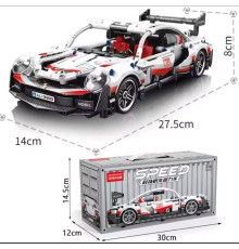 Конструктор суперкар Porsche 911, 540 деталей 